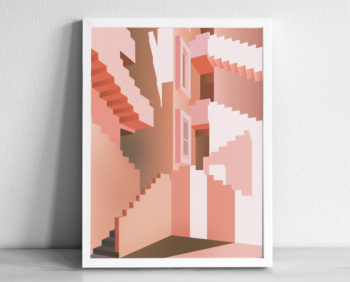 Muralla Roja Art Print | Ricardo Bofill