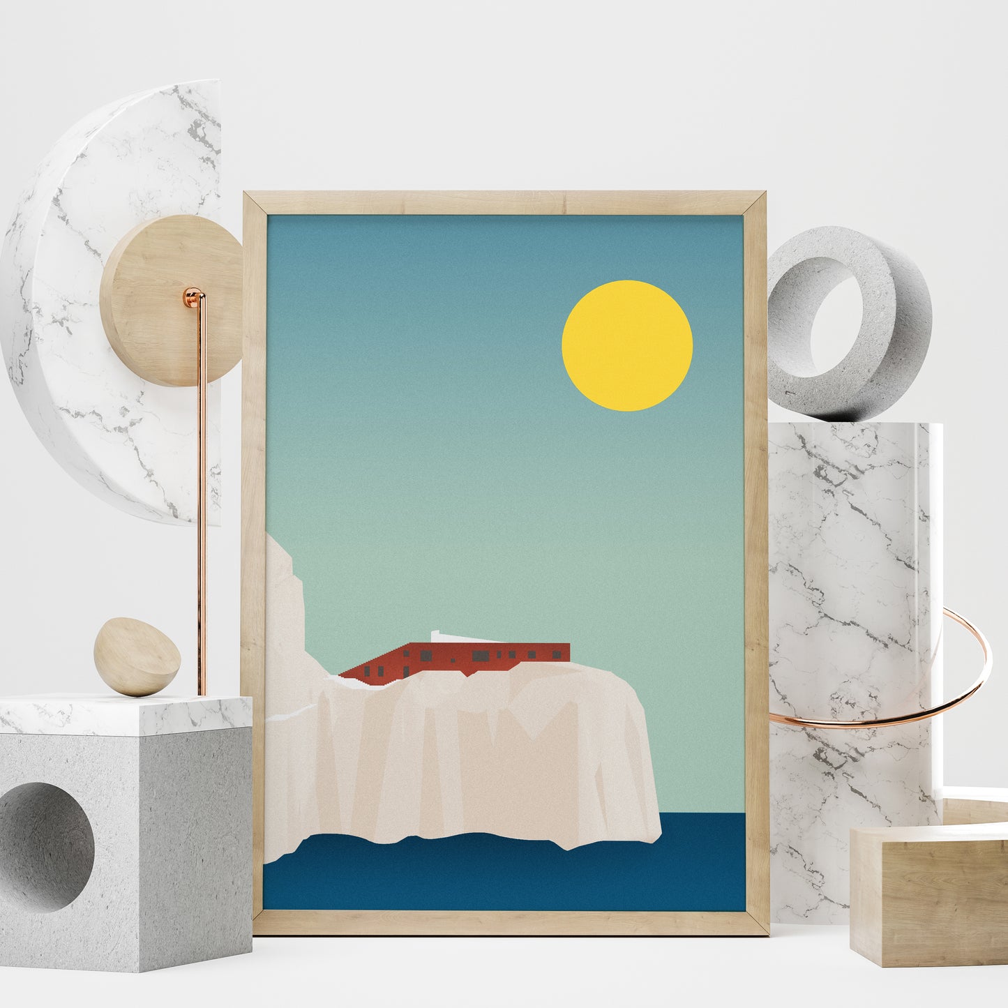 Villa Malaparte | Adalberto Libera | Capri Italy Art Print