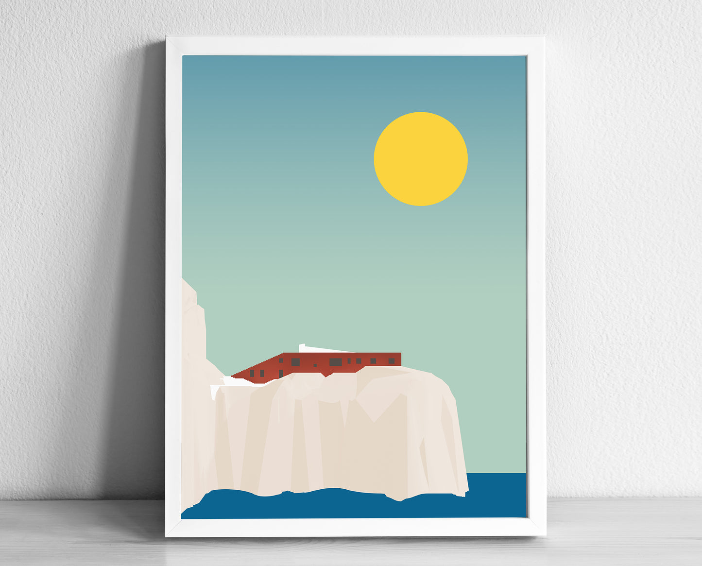 Villa Malaparte | Adalberto Libera | Capri Italy Art Print