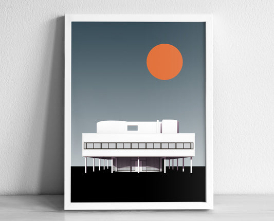 Villa Savoye Art Print | France | Le Corbusier