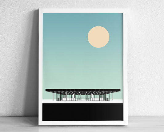 Neue Nationalgalerie Art Print | Mies van der Rohe