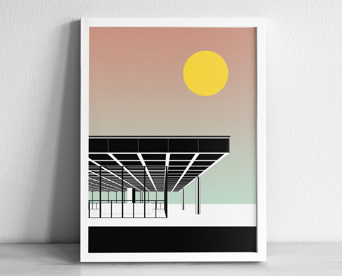 Neue Nationalgalerie Art Print | Mies van der Rohe