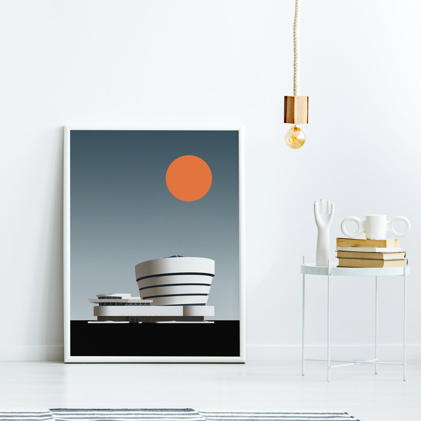 Guggenheim Elevation Art Print | Frank Lloyd Wright