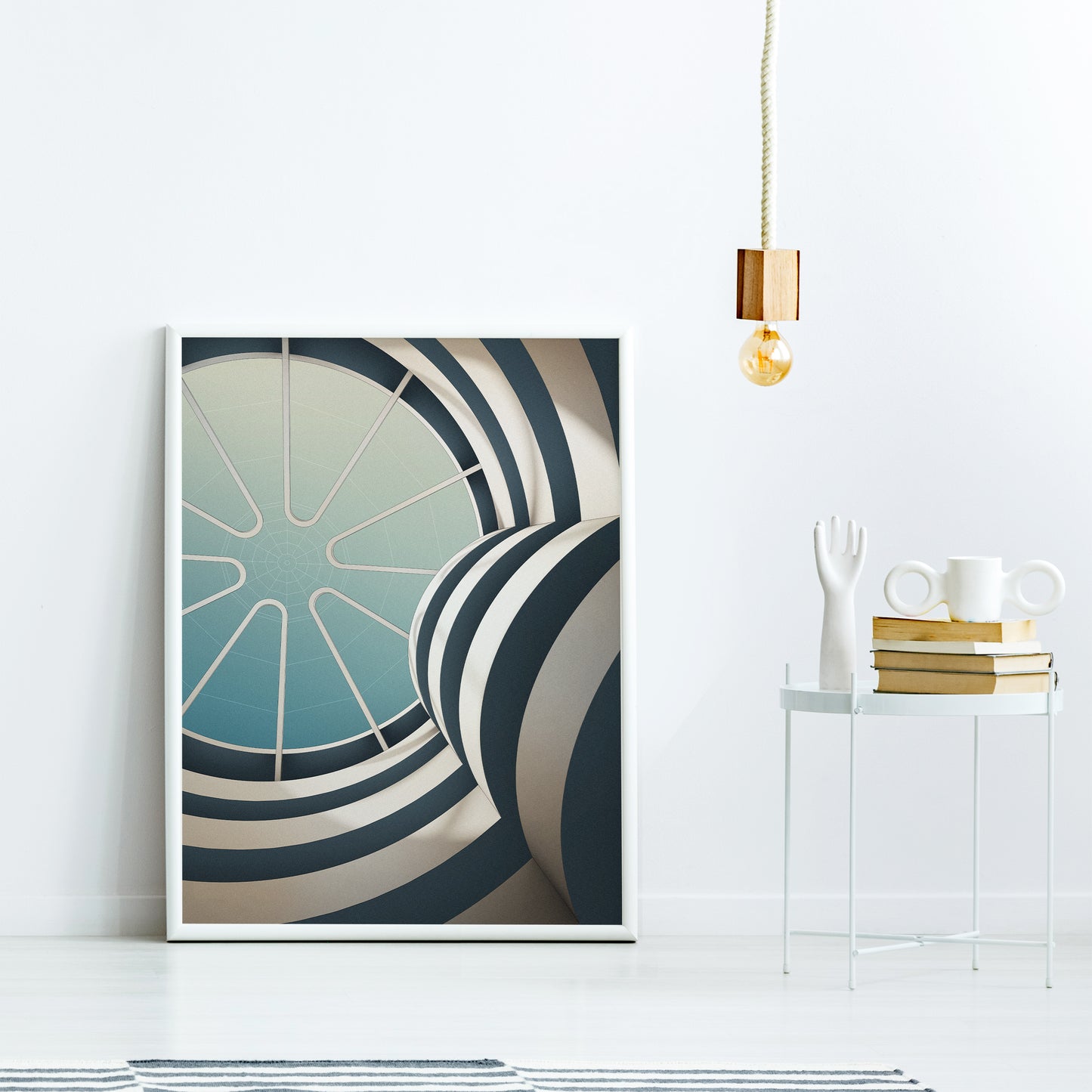 Guggenheim Interior Art Print | Frank Lloyd Wright