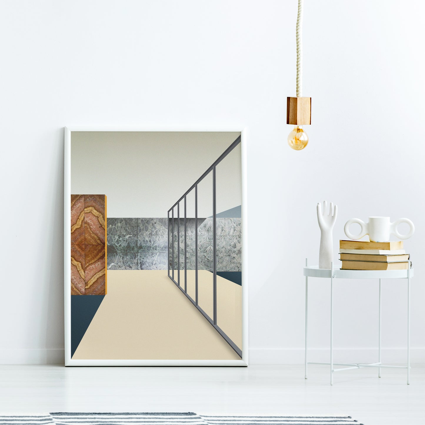 Barcelona Pavilion Art Print 2 | Mies van der Rohe