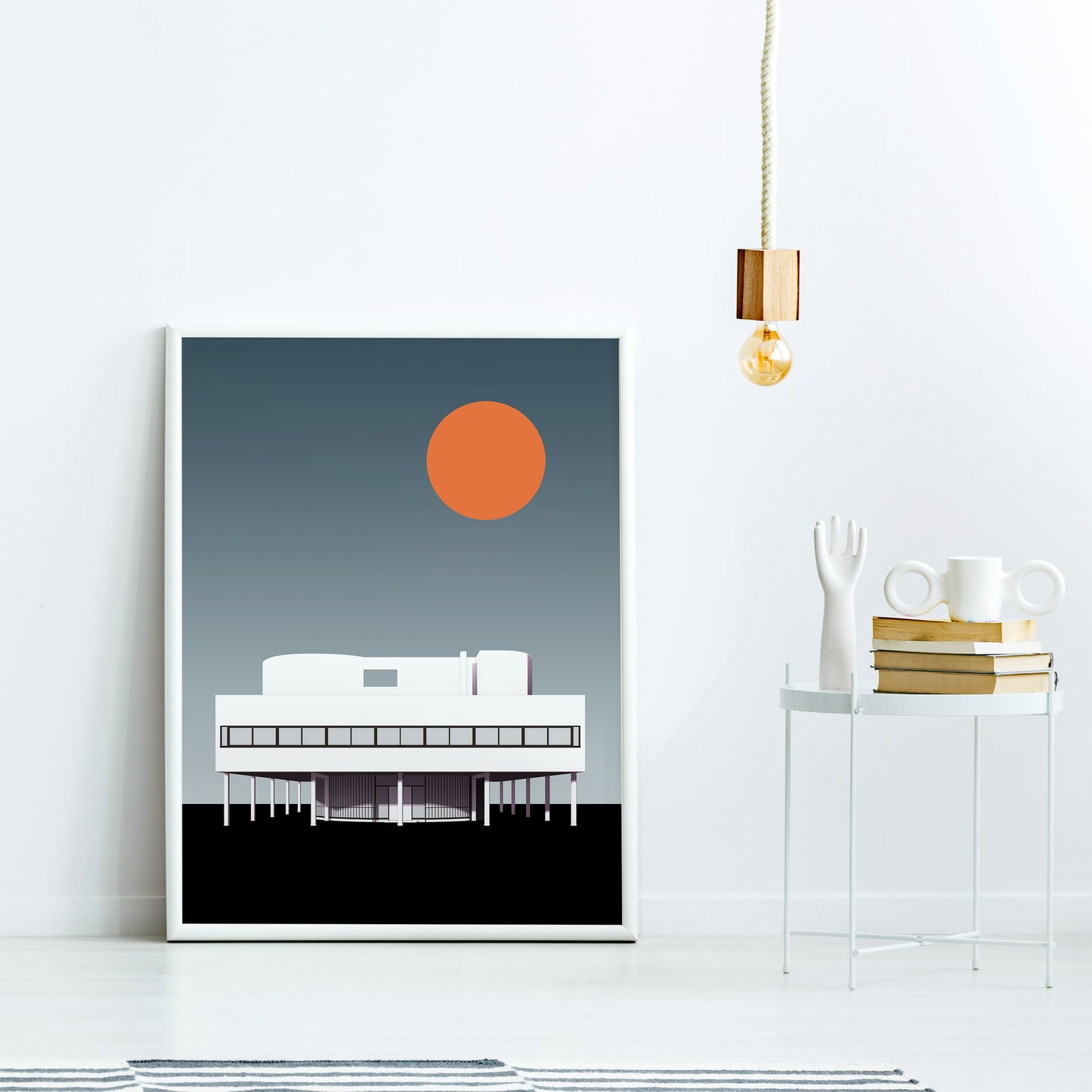 Villa Savoye Art Print | France | Le Corbusier